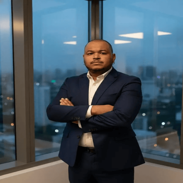 Foto profissional de Huriel Lopes, desenvolvedor de software.